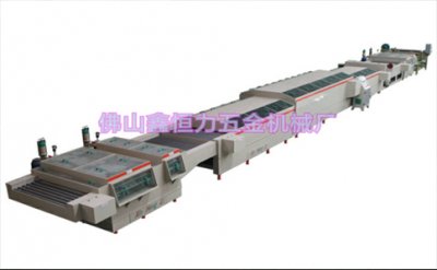 鑫恒力專利產品,全自動水平電解退黑鈦流水線出貨